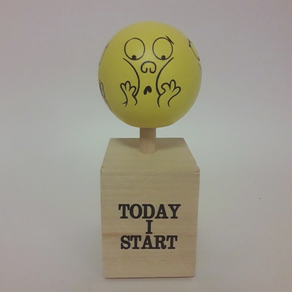 NEW Wood Toons "TODAY I START MY DIET MAYBE TOMORROW" Made in USA Hand Made - Picture 1 of 7